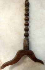 1 pied de lit pour lit de Poupée en bois tourné (pour restauration)