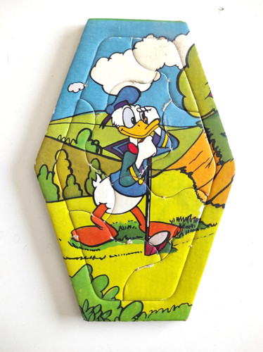Puzzle ancien publicitaire - ancien, six