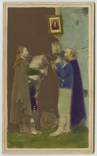 Cdv rehaussée circa - cdv, 1870