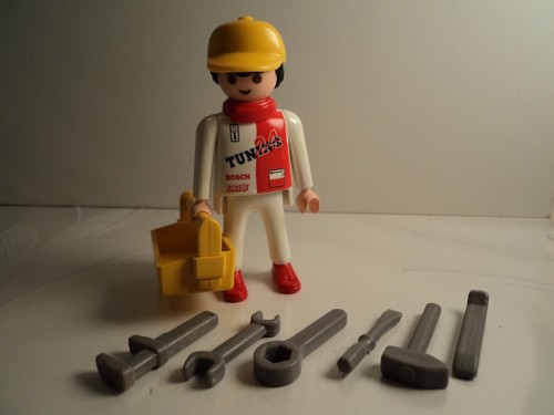 Playmobil vintage city pilote - city,