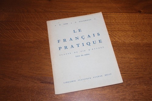 Français pratique par - par, o