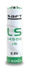 Lot  de 10 Pile Lithium saft LS 14500 - AA LR06 - 3.6V