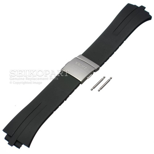 Seiko black rubber - black, watch