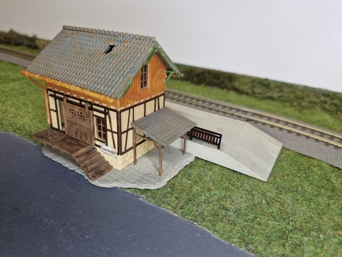 Maquette quai gare hangar - maquette,