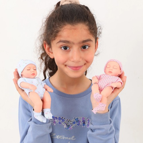 New silicone reborn dolls - new, 20cm