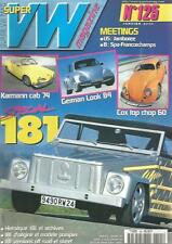 VW MAGAZINE N°125 SPECIAL 181 / KARMANN CAB 74 / GERMAN LOOK 84 / COX TOP CHOP