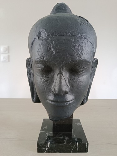Statue sculpture tête de - sculpture,