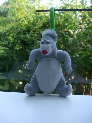 Peluche mousqueton baloo cm - 12,
