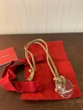 3 Baccarat Crystal Clear Shell