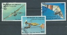 DJIBOUTI 1984 - PA 197/9 - Oblitéré - Cote 3€