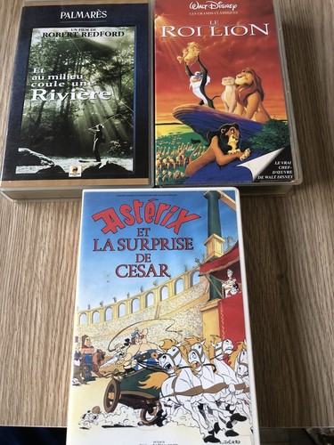 Lot vhs milieu coule - vhs, au