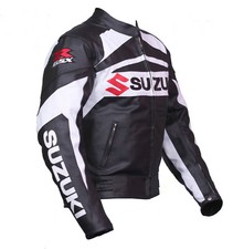 Suzuki GSXR Veste en Cuir de