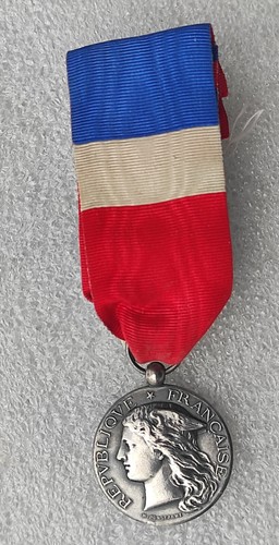 Medaille travail argent - travail,