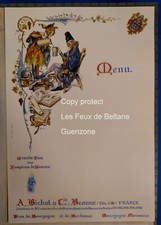 Menu Grands vins de Beaune