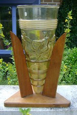 ANCIEN VASE CONIQUE MOULE