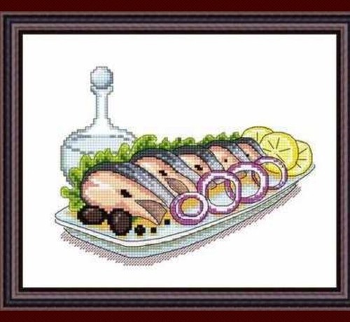 Counted cross stitch kit - cross,