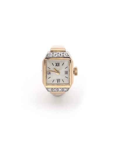 Bague montre tank 18 - montre, en