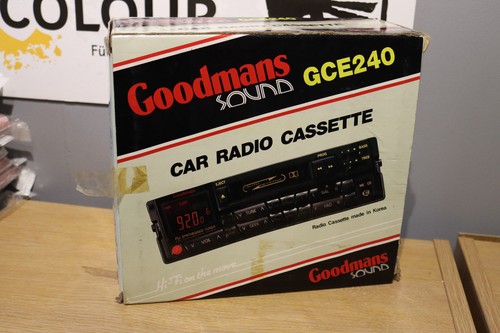Goodmans gce240 car cassette - goodmans,