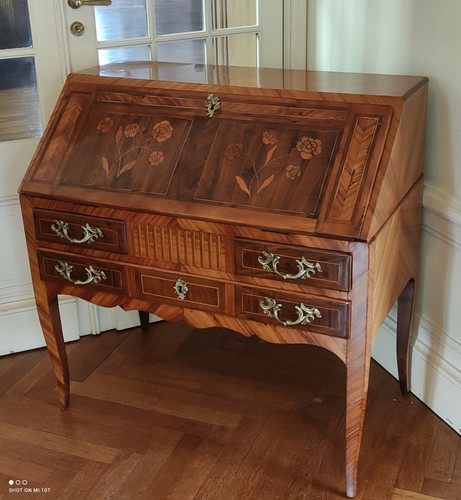 Ancien bureau pente époque - bureau,