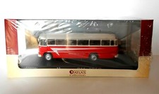 Die Cast Bus Ikarus 311 (Rouge) - 1960 Échelle 1/72 Editions Atlas [001]