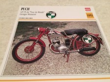 Carte moto Puch 125 TS Georges
