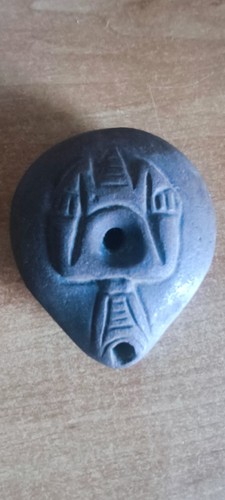 Lampe huile terre - à, cuite