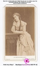 FIDÈS DEVRIÈS, CHANTEUSE D'OPÉRA, ARTISTE LYRIQUE, CDV REUTLINGER -FF42