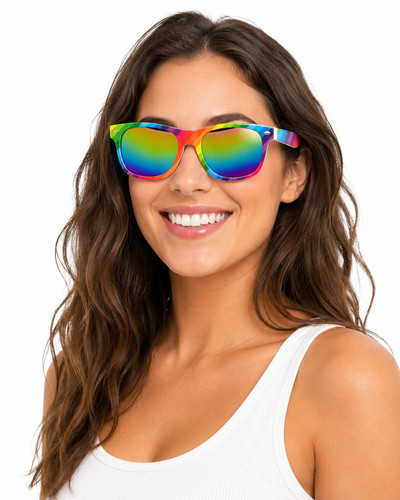 Lunettes arc ciel - lunettes, fête