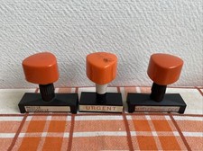 3 Anciens Tampons Entreprise Bureau Urgent Reçu Le Paye Le 