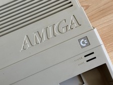 Amiga 500+ Bureau Boîtier, S. NR 367694 Fabriqué En W Allemagne, Très Bon #18 25
