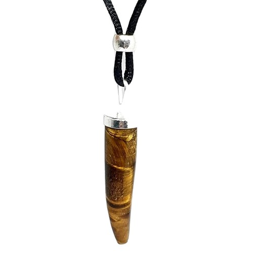 Collier pendentif griffe œil