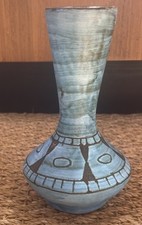 Vase Vintage Céramique 50 Vallauris Signé Maunier