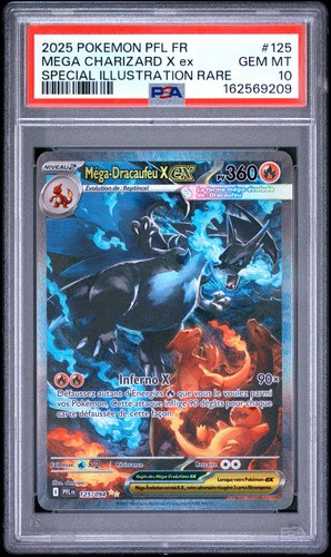 Psa méga dracaufeu x - 10,