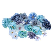  20 PCS Mini Fausses Fleurs En