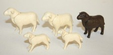 PLAYMOBIL LOT MOUTON BREBIS AGNEAUX ANIMAL FERME CAMPAGNE