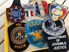 Militaria lot de 7 patchs