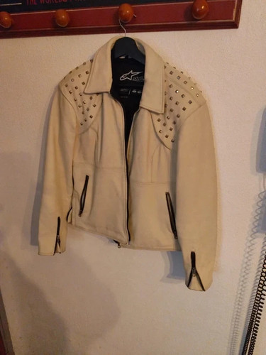 Blouson moto femme avec - de,