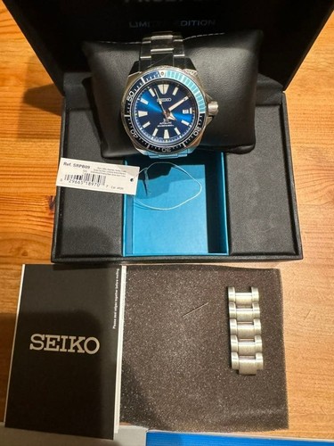 Seiko prospex srpb09 blue - prospex,