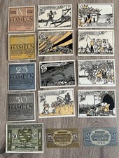 Lot De 15 Billets Allemand