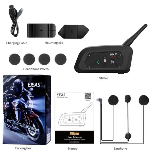Intercom moto oreillette - intercom,