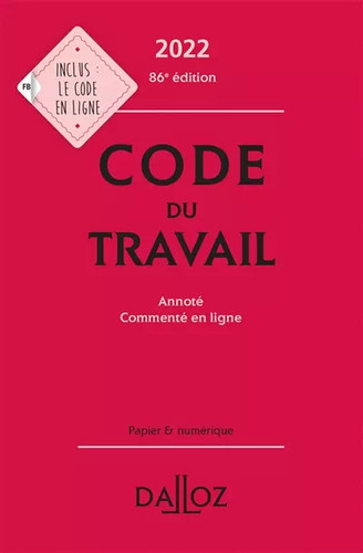 Code travail 2022 annoté - du,