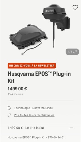 Husqvarna plug kit epos - husqvarna, plug-in