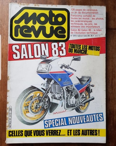 Magazine moto revue - revue, 1983