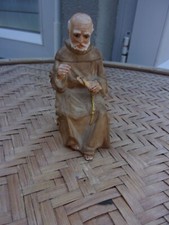 Statue en porcelaine de ALGORA d'un moine - marque au-dessous