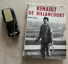 livre collector RENAULT et une