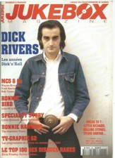 JUKEBOX MAGAZINE N°90 DICK RIVERS / MC5 & CO / BONNIE BIRD / RONNIE HAWKINS