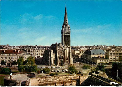 Carte postale caen - -,