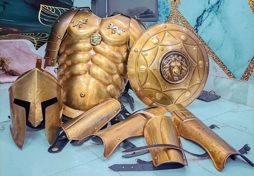 Costume armure spartiate - d'armure,
