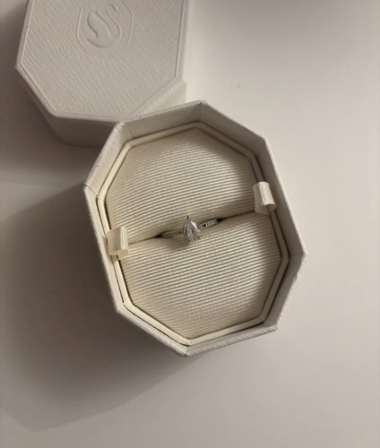 Bague argenté avec des - argenté,
