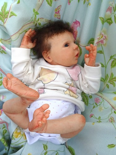 Reborn baby girl - mayven, 19"